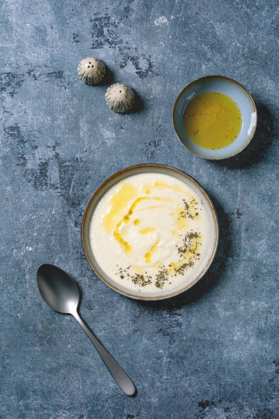 istock Parsnip soup with butter sauce 1175761468