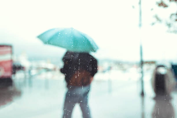 istock Rainy Day Outdoor silhouette 1175764176