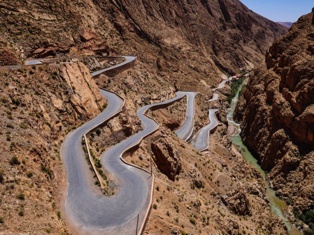 istock Morocco dangerous road dades 1175765189