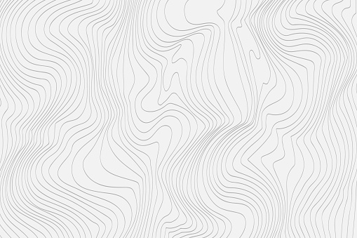 Gray linear abstract background for your design. Vector illustration.