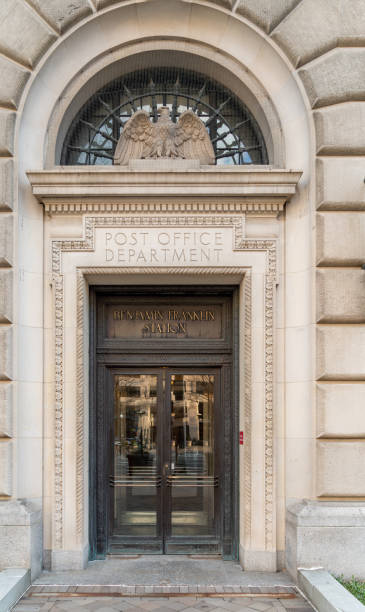 istock Old Post Office Department, Benjamin Franklin Station in Washington DC, USA 1175787006