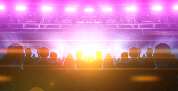 istock Concert crowd in front of a live stage 1175788681