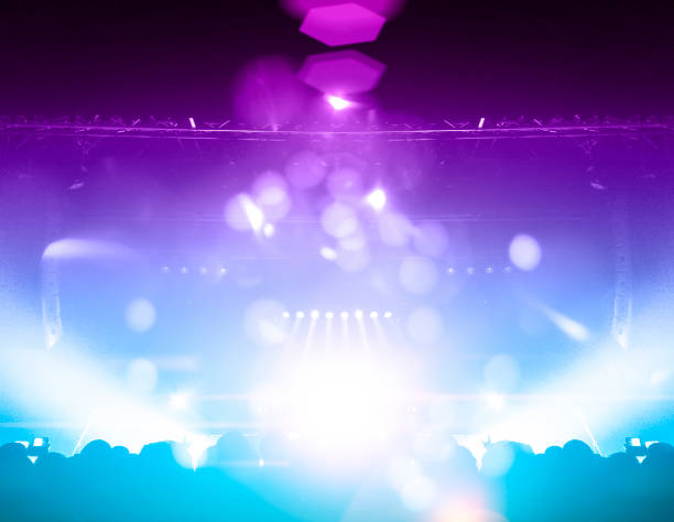 istock Concert crowd in front of a live stage 1175788713
