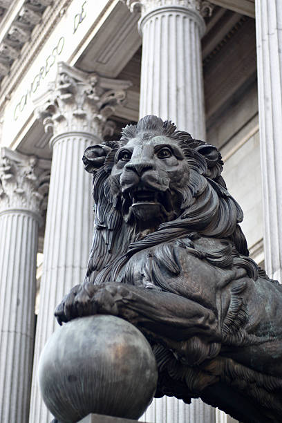 Spanish Congress of Deputies stock photo