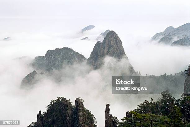 Mountain High Stock Photo - Download Image Now - Aerial View, Anhui Province, Asia