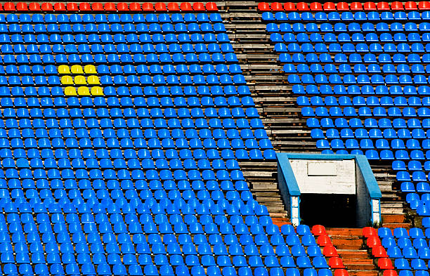 sport stadium background stock photo