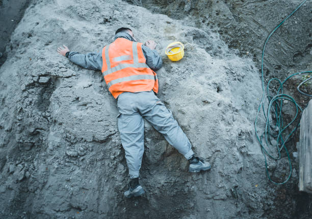 istock Construction Worker Suffered a Physical Injury at the Building Site 1175794525
