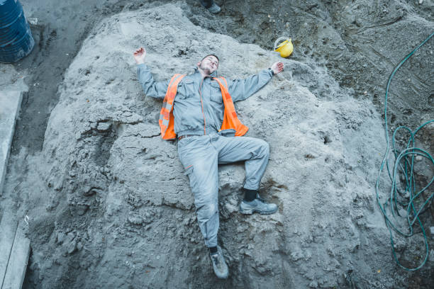 istock Construction Worker Suffered a Physical Injury at the Building Site 1175794567