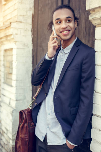 istock Young business man african descent outdoors style concept 1175802580