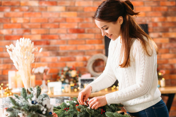 istock florist creative hobby lady festive decoration 1175802842