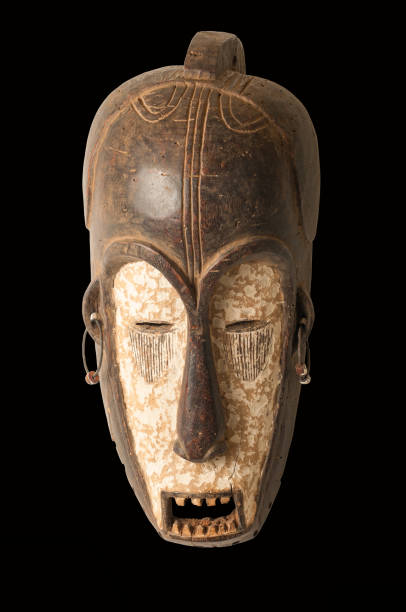 istock African Ceremonial Carved Mask 1175809042
