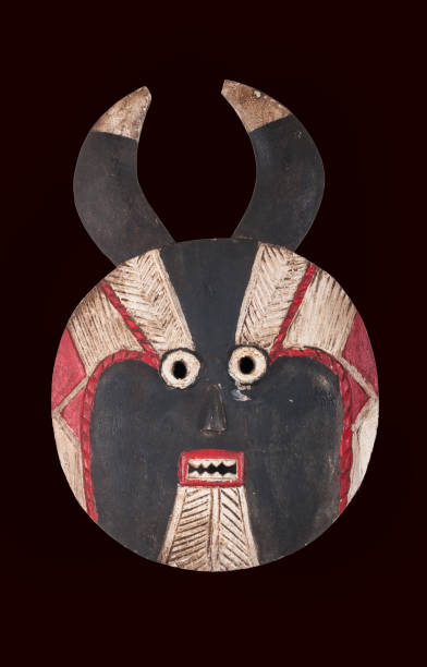 istock African Carved Mask 1175809060