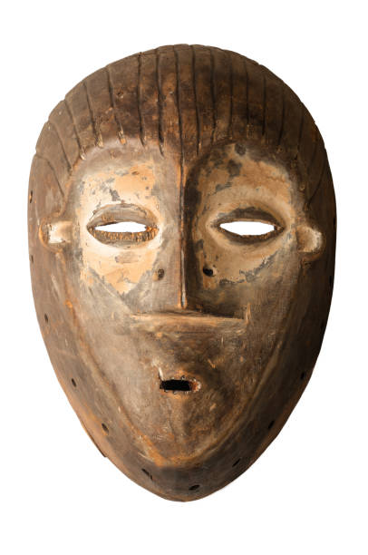 istock African Ceremonial Carved Mask 1175809088