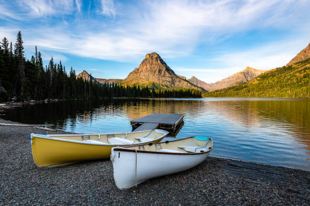 istock Two Medicine Lake at Dawn 1175815824