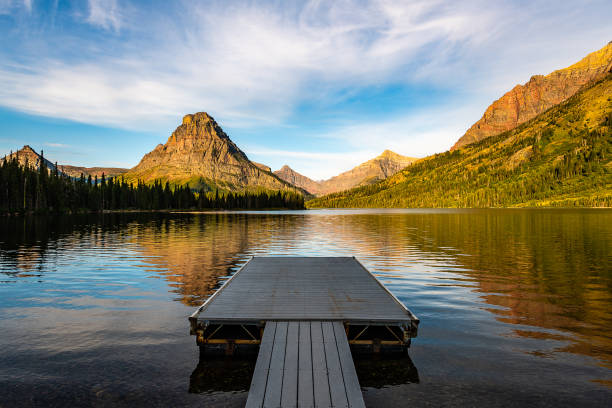 Two Medicine Lake at Dawn