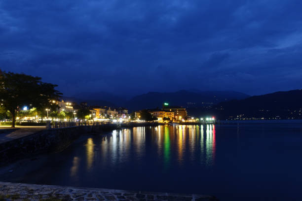 istock Baveno Promenade at Night 1175828192