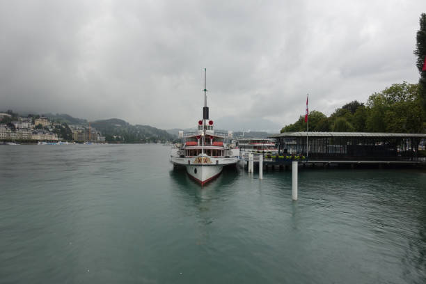 istock Steamship on Lake Lucerne 1175828218