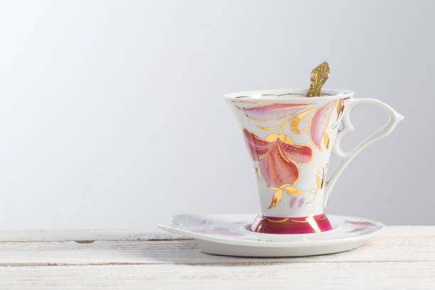 Cup of coffee espresso on a table