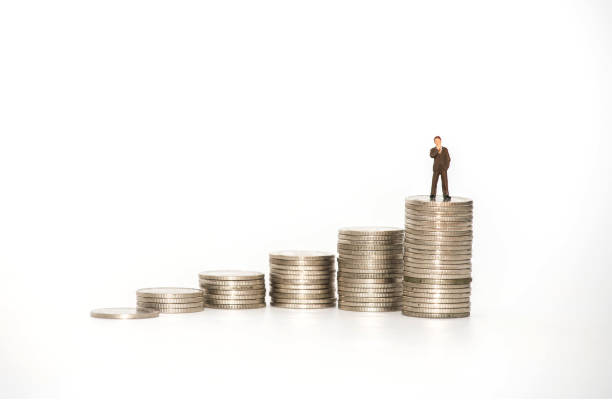 istock Money step concept for growing your business 1175839041