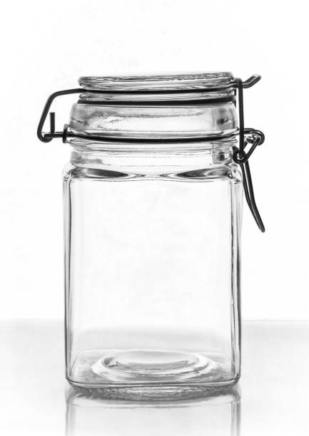 istock empty glass jar for jam on the lumen 1175842419