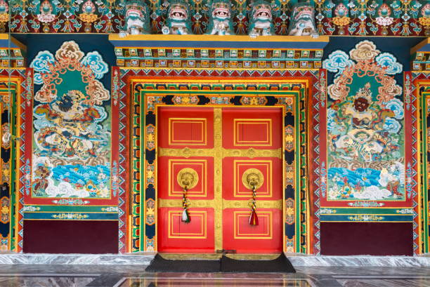 istock Ralang Monastery door Ravangla, Sikkim, India 1175849157