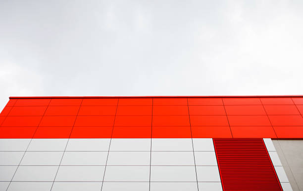 istock aluminum panels of building 1175851090