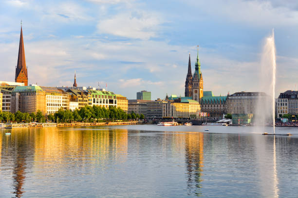 istock Binnenalster Lake, Hamburg 1175853029