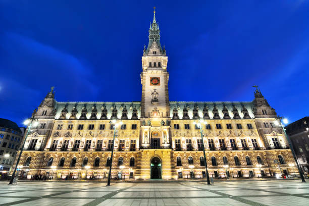 istock Hamburg Rathaus or City Hall 1175853117