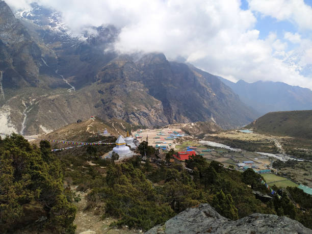 istock remote village in Himalayas 1175854181