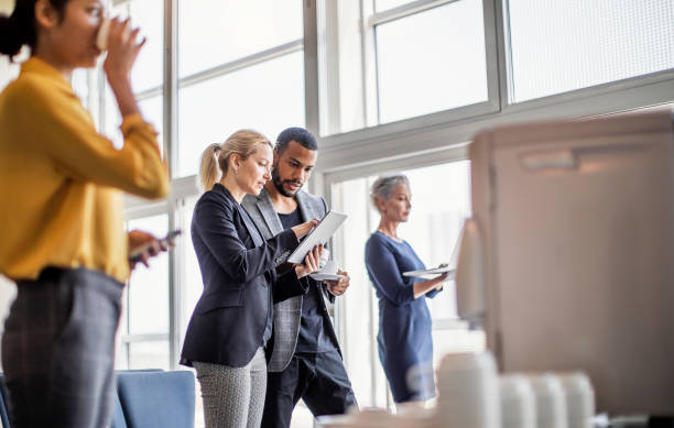 istock Business people working in the office 1175857786