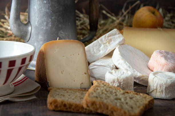 istock different delicious French cheeses on the straw 1175864113
