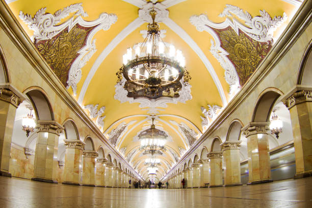istock Beautiful Moscow metro stations in Moscow 1175865177
