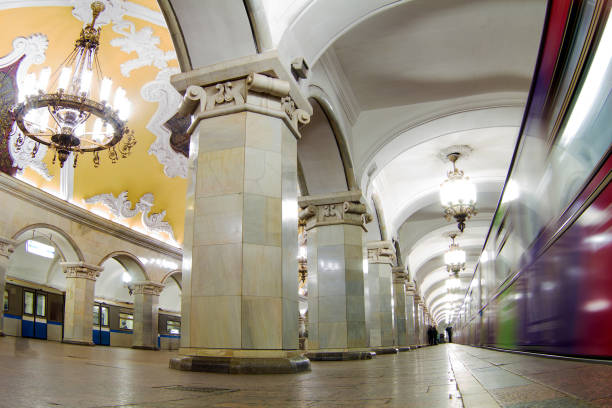 istock Beautiful Moscow metro stations in Moscow 1175865287
