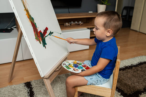 istock Little artist 1175878368