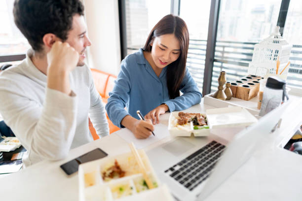 istock Coworking is more fun with food 1175878489