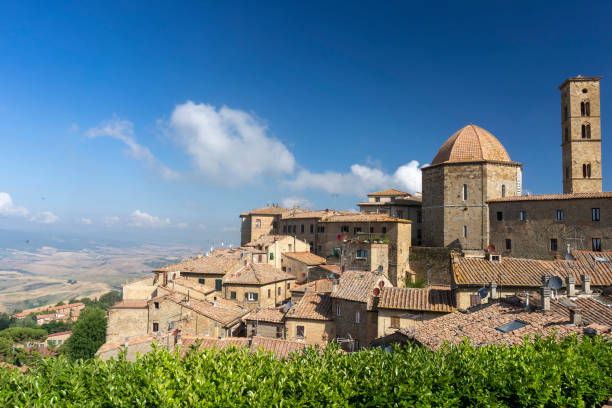 istock Panoramic view of Volterra, Tuscany 1175882553