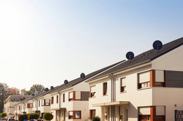 istock Modern housing / row houses 1175887315