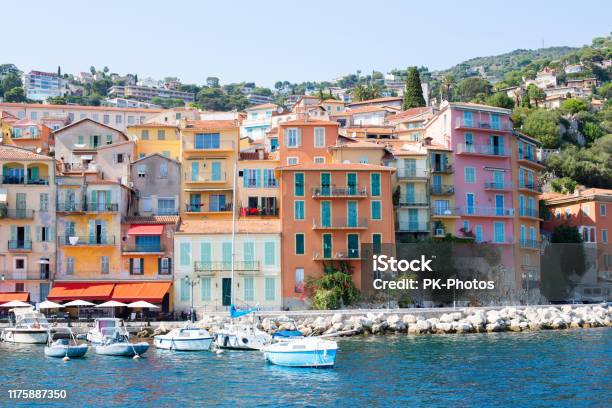 Villefranchesurmer 2019 French Riviera France Stock Photo - Download Image Now - Villefranche-sur-Mer, August, Provence-Alpes-Cote d'Azur