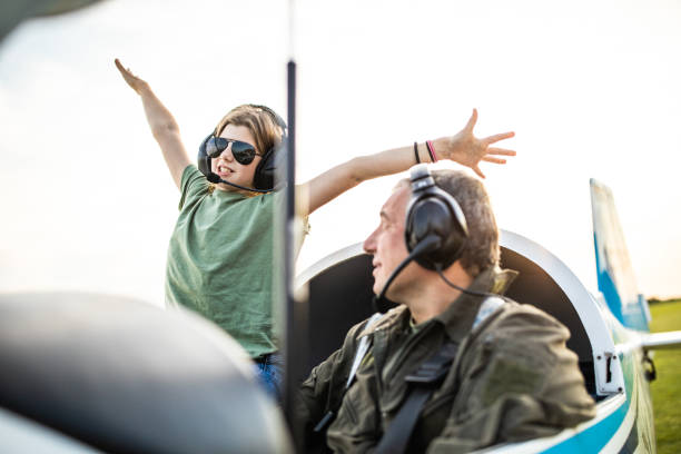 istock Flying on the wings of imagination 1175892354