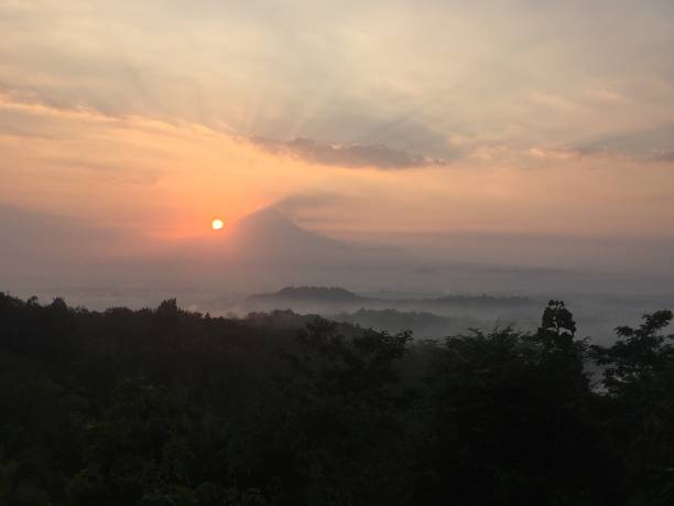 istock Sunrise from Punthuk Setumbu, Indonesia 1175893594