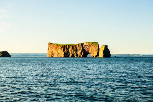 istock Nice Famous Rocher Perce rock in Gaspe 1175917905