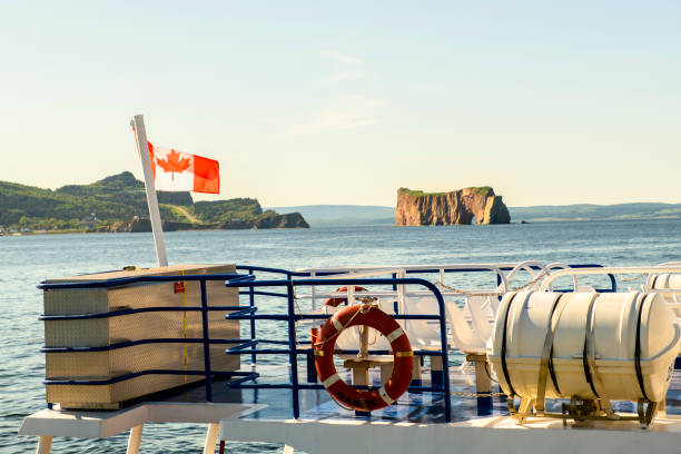 istock Nice Famous Rocher Perce rock in Gaspe 1175917912