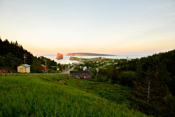 istock Nice Famous Rocher Perce rock in Gaspe 1175917947