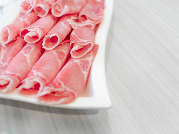 istock Shabu Shabu pork slices 1175920212