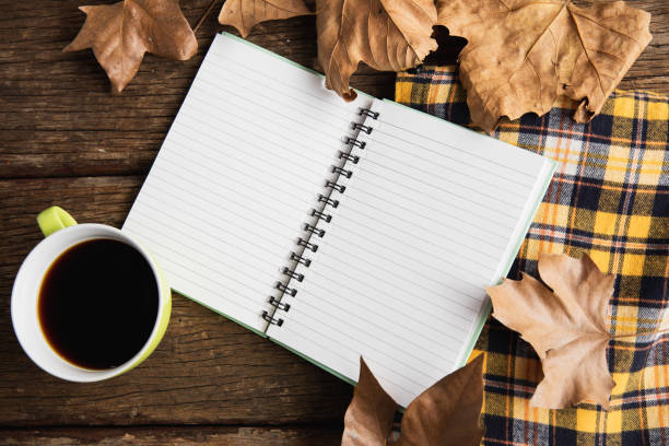 istock Autumn flat lay with pumpkins 1175921862