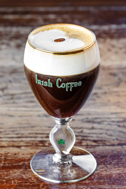 Irish-style cocktail based on Irish whiskey and black coffee