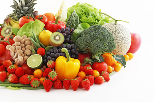 istock Fresh fruits and vegetables 1175934748