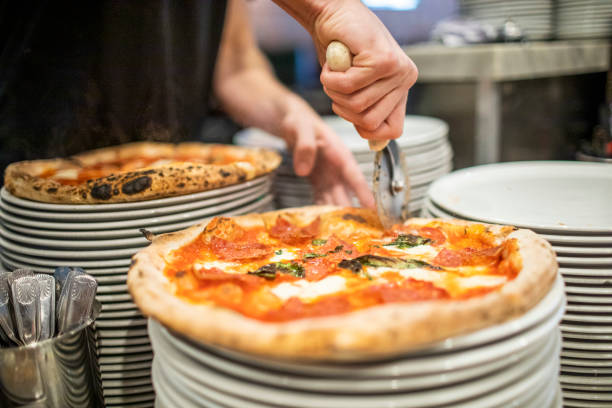 istock Delicious Pizzas Ready to be Served 1175936684