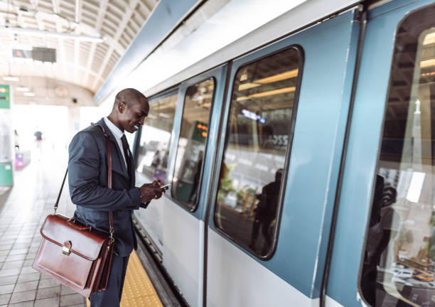 istock businessman on the phone at the station 1175942021