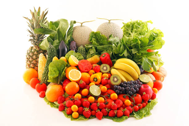 istock Fresh fruits and vegetables 1175942115